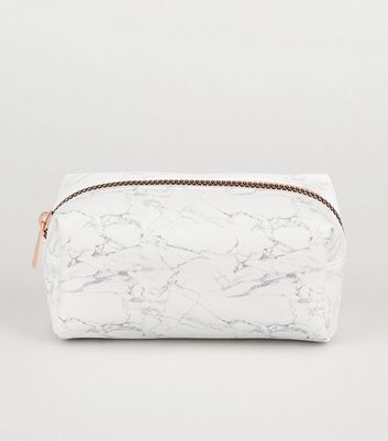 New look on sale marble makeup bag