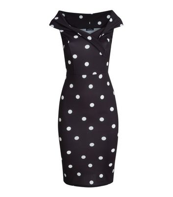 spot bardot dress