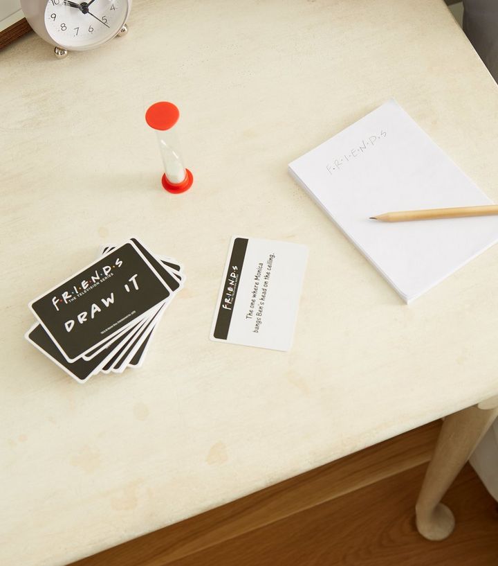 Multicoloured Friends Draw It Game New Look