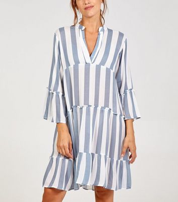 Blue Vanilla Pale Blue Stripe Tunic 