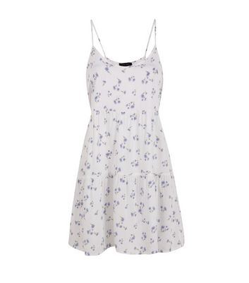 white strappy sundress