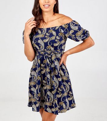 new look paisley dress