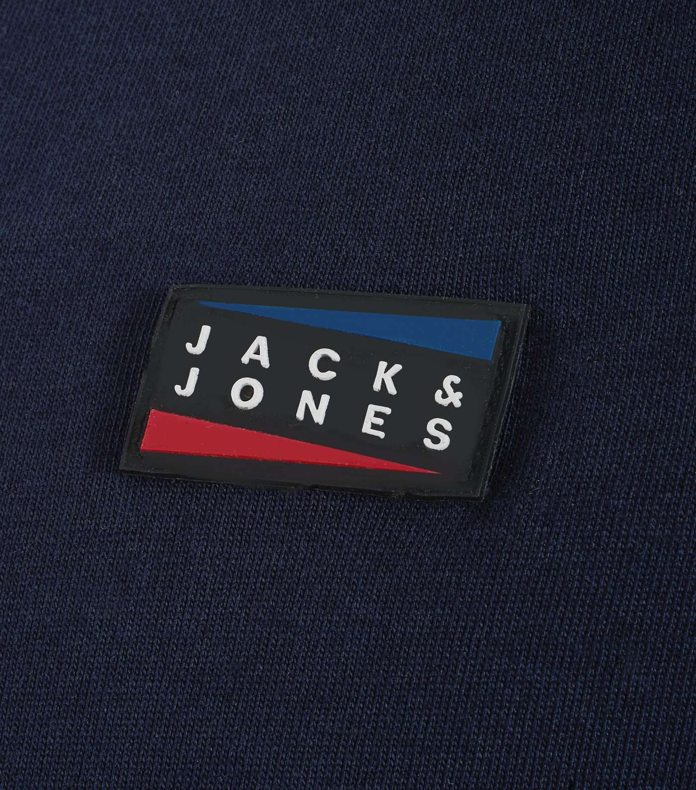 Jack & Jones Navy Colour Block T-Shirt  Image 3