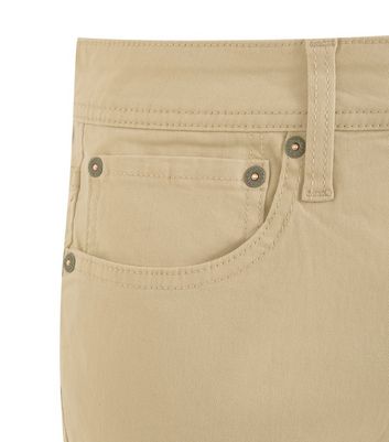 Image of Jack & Jones Stone Chino Shorts New Look