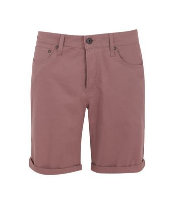 Image of Jack & Jones Pink Chino Shorts New Look