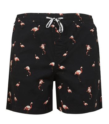 River island cheap flamingo shorts mens