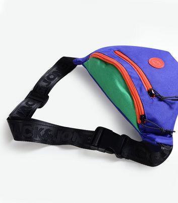 Image of Jack & Jones Bright Blue Bum Bag New Look