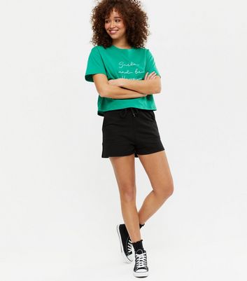 women's jersey shorts with pockets