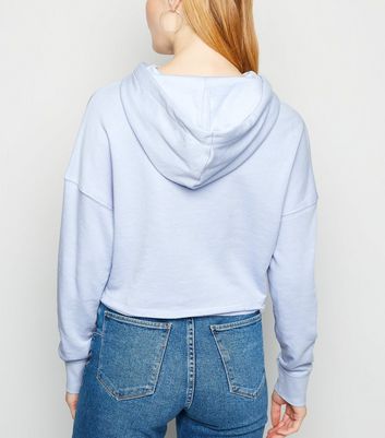 bright blue hoodie