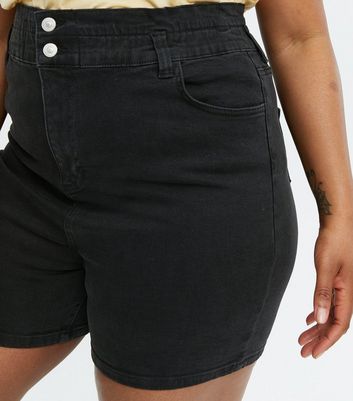 New look curve on sale shorts