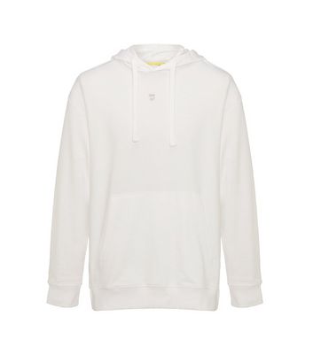 Image of Only & Sons White Tropical Back Print Hoodie New Look