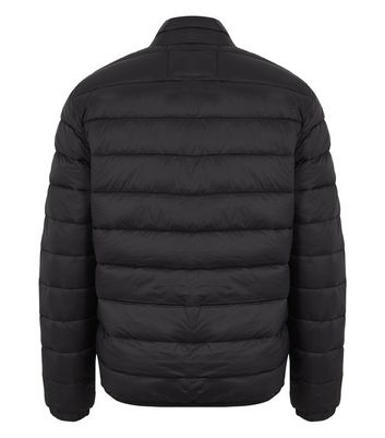 Image of Jack & Jones Black Padded Puffer Jacket New Look