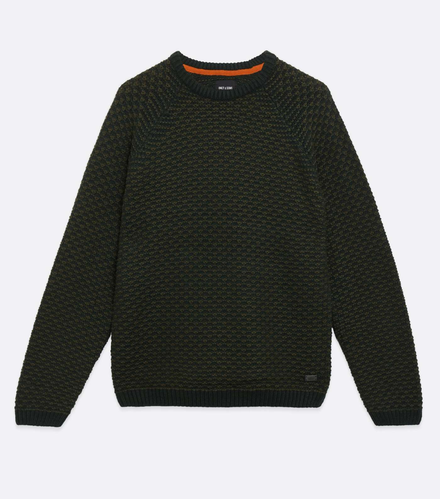 Only & Sons Grey Stitch Jumper  Image 5
