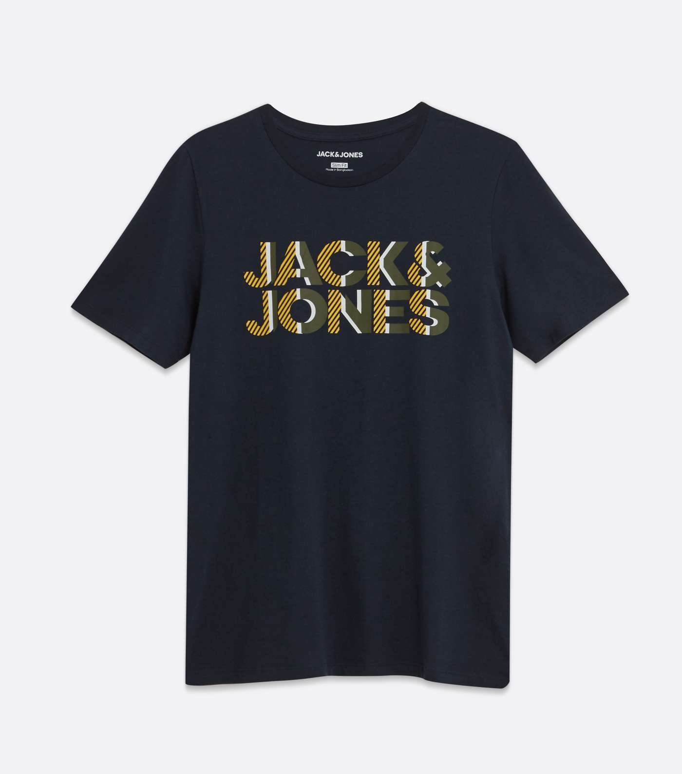 Jack & Jones Navy Short Sleeve Logo T-Shirt  Image 5