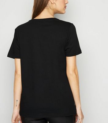 Image of Black Slogan Bride Tribe T-Shirt New Look