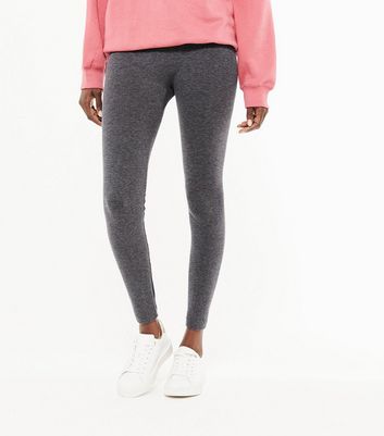 Dark Grey Fleece Lined Leggings