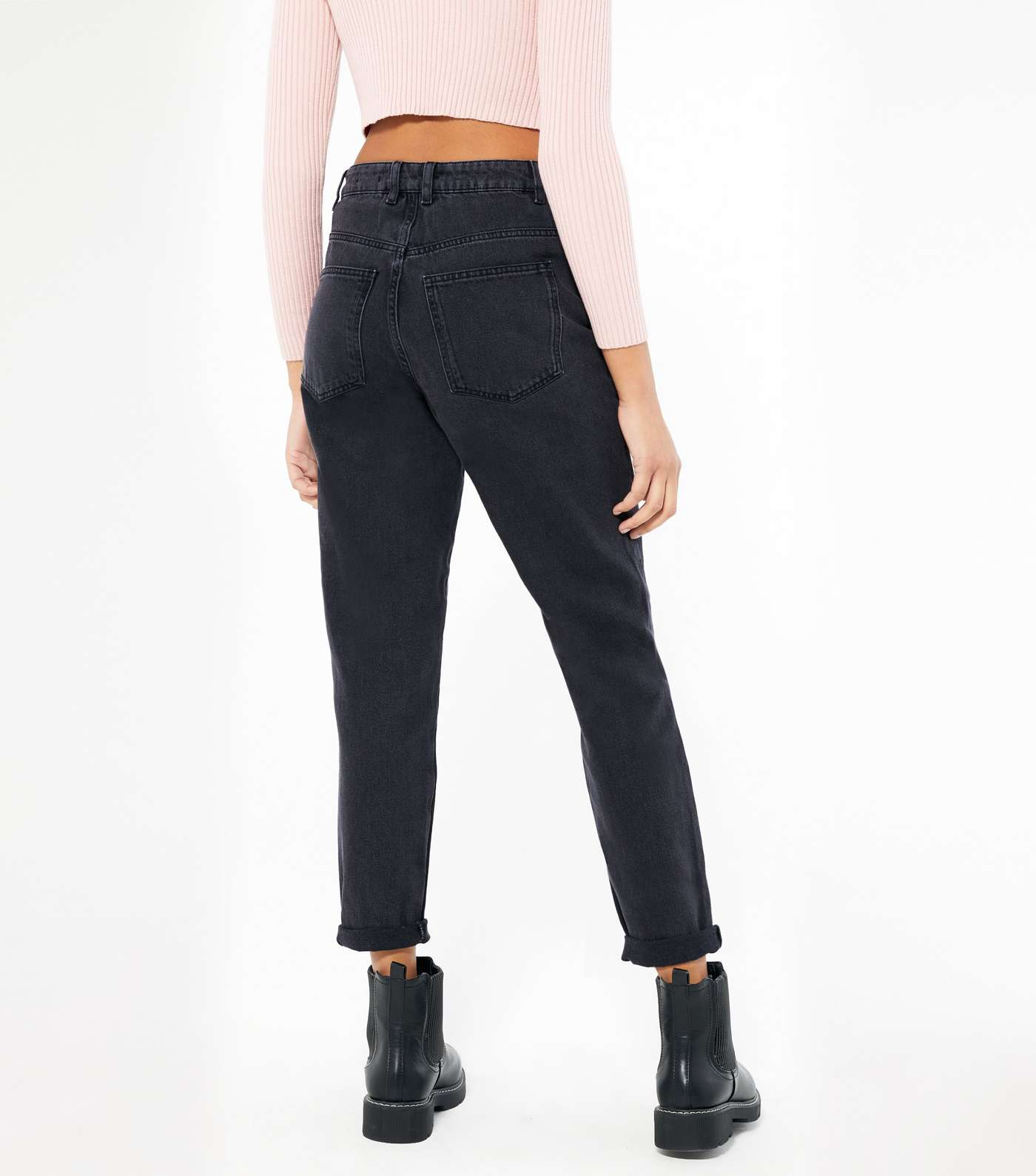 Black Slouch Nia Balloon Jeans  Image 3