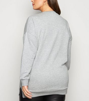 longline sweatshirt