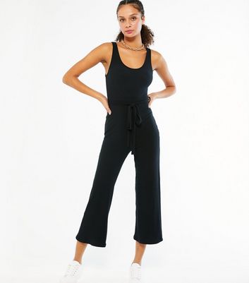 jersey ribbed jumpsuit