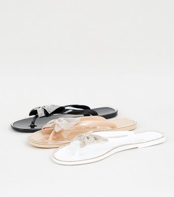34% off on Ladies Bianca Bow Jelly Sandals | OneDayOnly