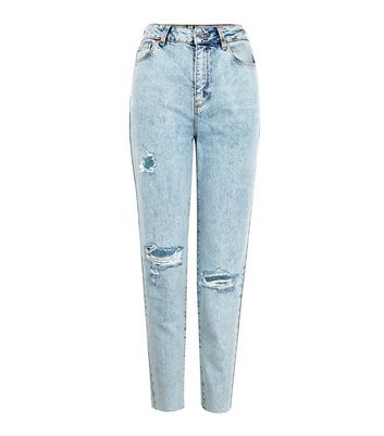 acid wash ripped jeans womens