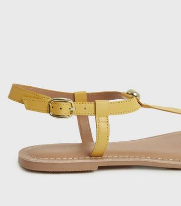 Wide fit hot sale mustard sandals