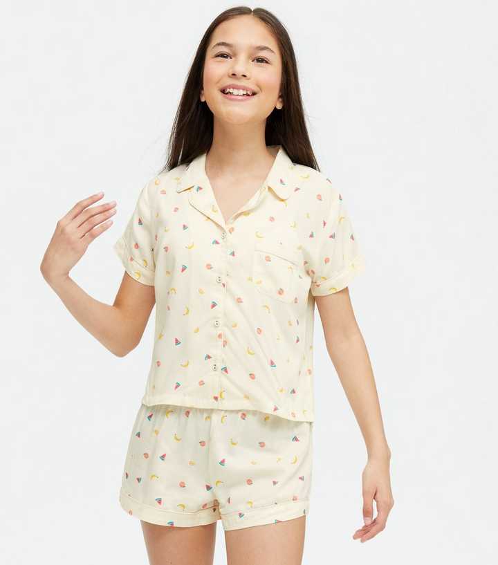 Top Model Fille Pyjamas 98867 Blanc, Taille 152, 12 Ans : : Mode