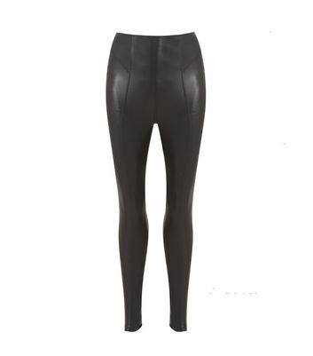 new look faux leather leggings