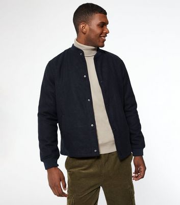 Men's wool online bomber jacket