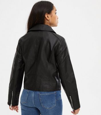 New look petite outlet leather jacket