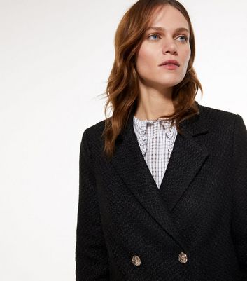 new look boucle coat