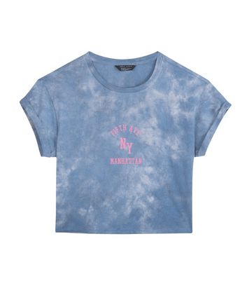 girls blue t shirt