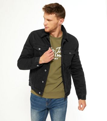 black denim jacket new look