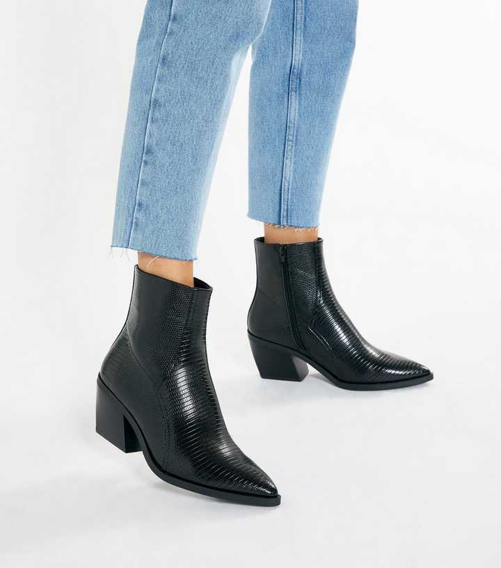 western boots new look