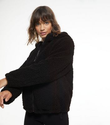 reversible teddy bear jacket