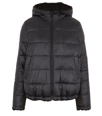 teddy jacket reversible