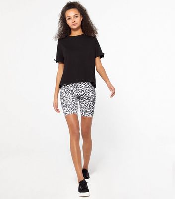 new look biker shorts