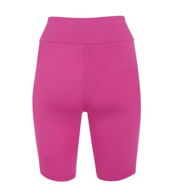 Image of Bright Pink Cycling Shorts New Look