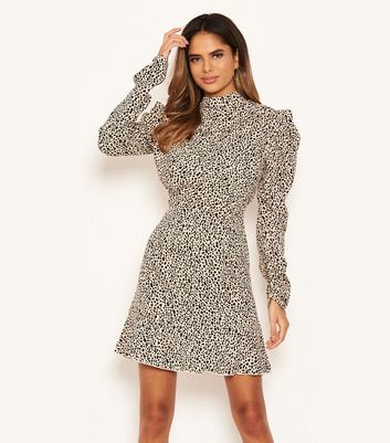 ax paris leopard print dress