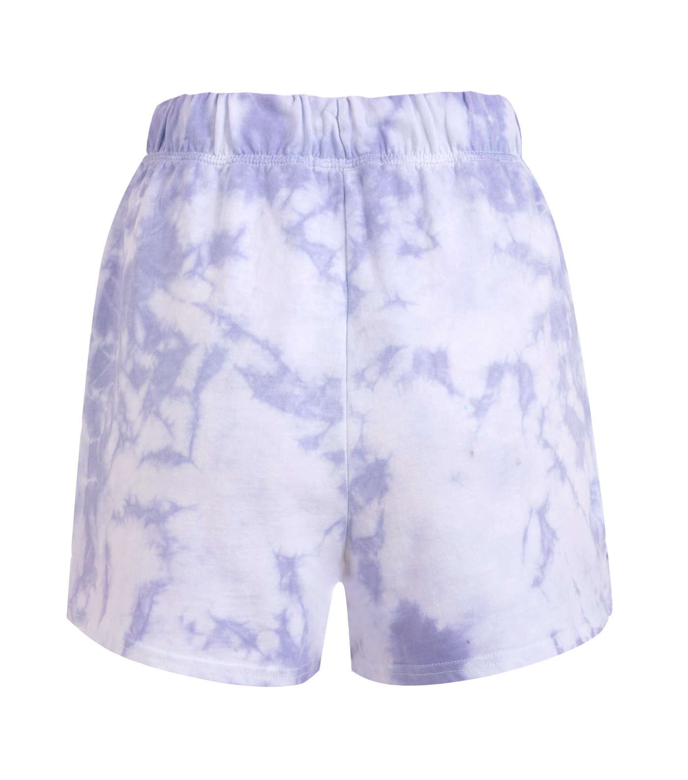 Pale Blue Tie Dye Shorts  Image 2