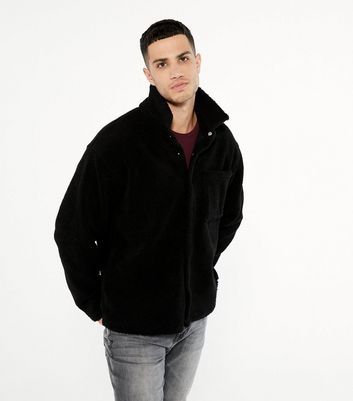 Black Borg Overshirt | New Look