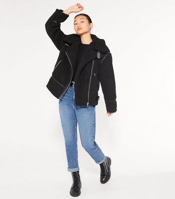 new look aviator jacket petite