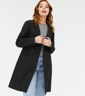 New look clearance petite black coat