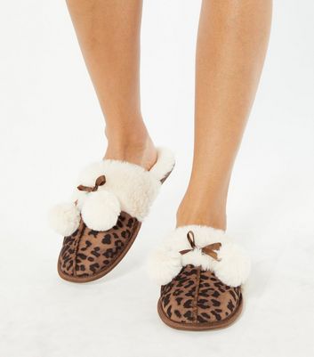 fur lined slippers