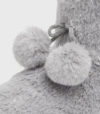 new look fur boots