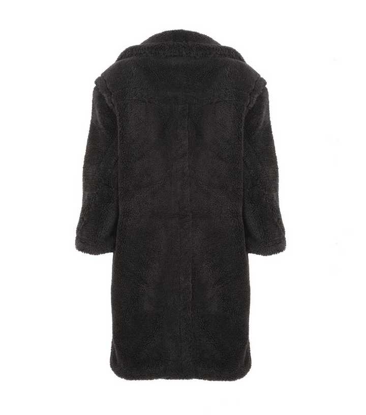 Black Teddy Long Coat