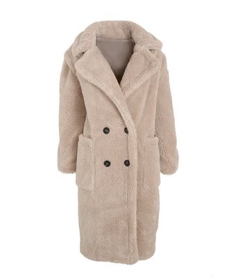Urban Bliss Stone Teddy Long Coat | New 