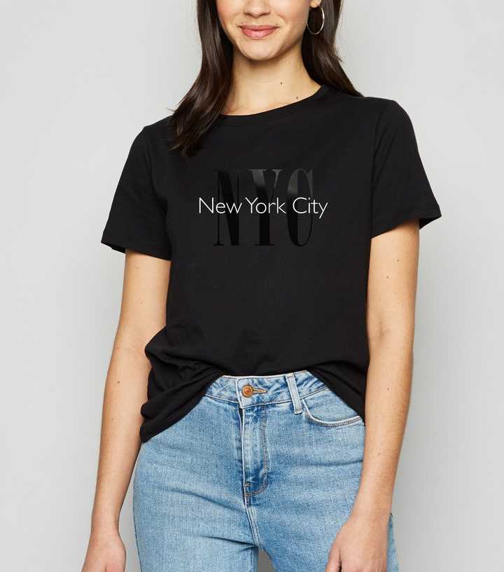 new look new york t shirt