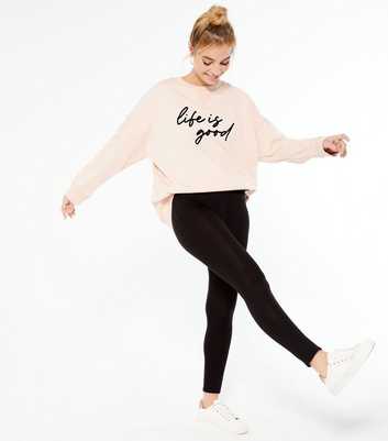 Petite Black Stretch Leggings