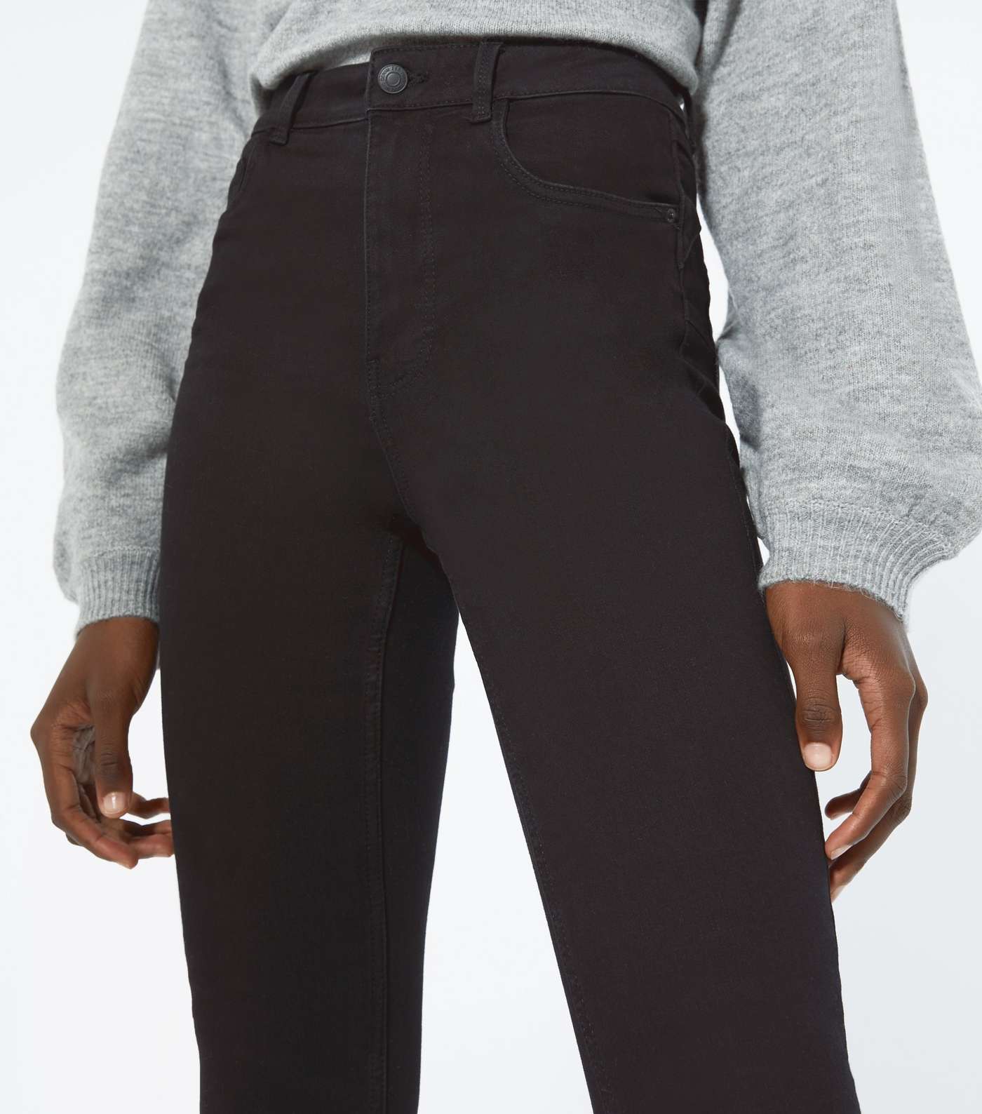 Tall Black Lift & Shape Jenna Skinny Jeans Image 4